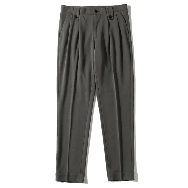 Antonios Casual Carrot-Fit Pants