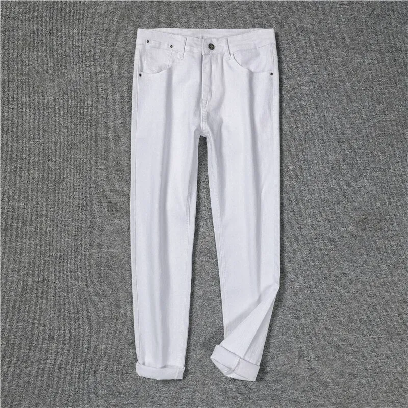 Antonios White Vintage Pants