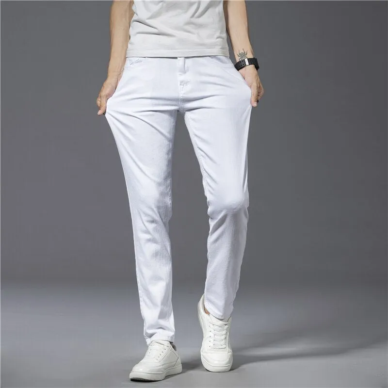 Antonios White Vintage Pants