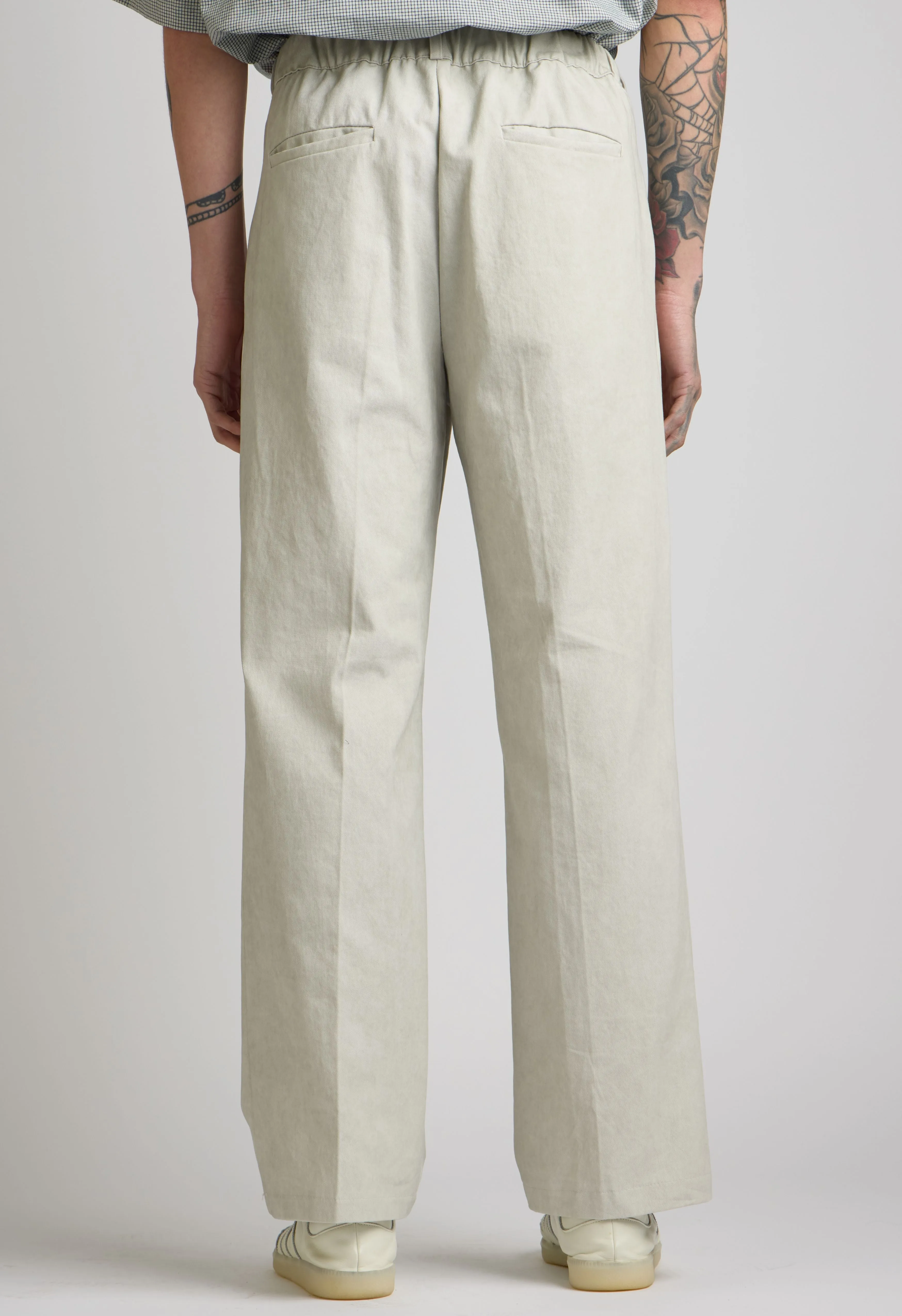 Archie Trouser in Light Grey