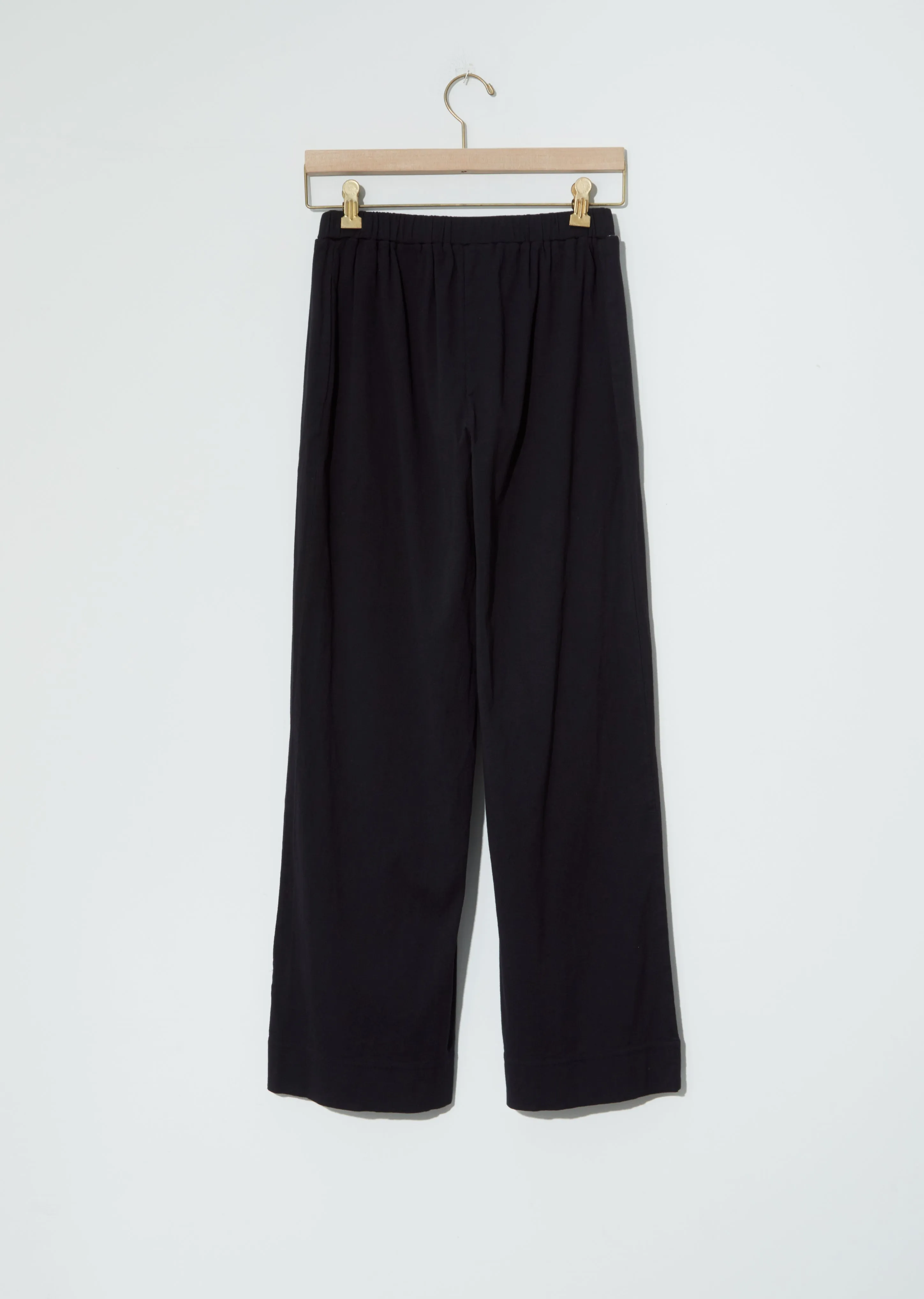 Biwa Cotton Pants — Black