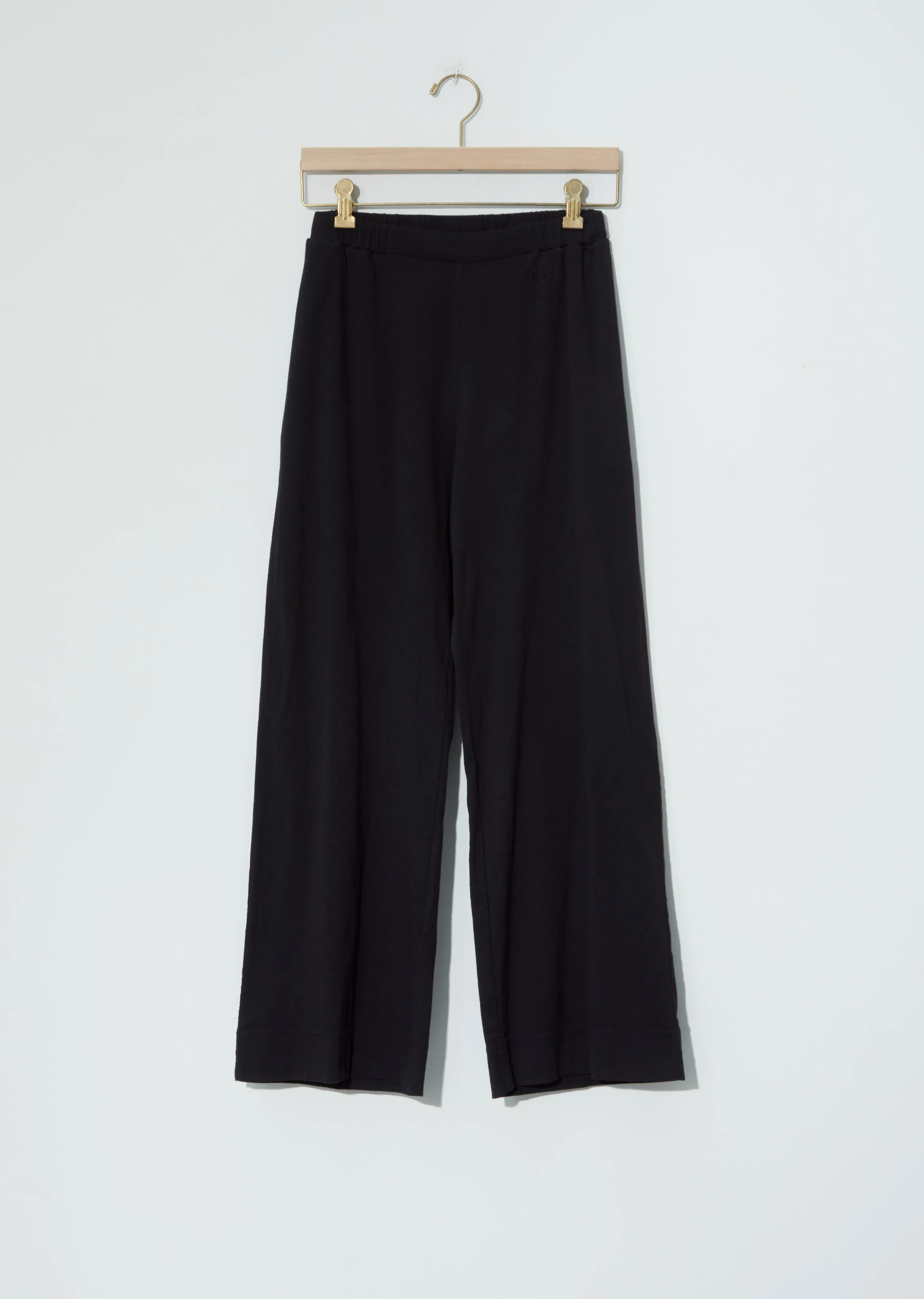 Biwa Cotton Pants — Black