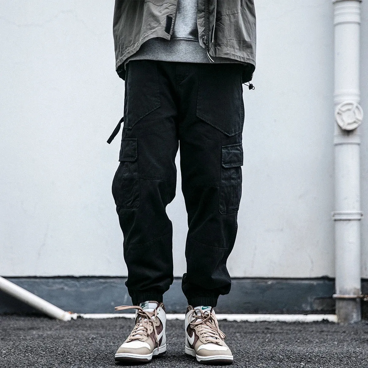 Casual High Quality Cargo Pants - Japanese Streetwear - Loose Jogging Trousers