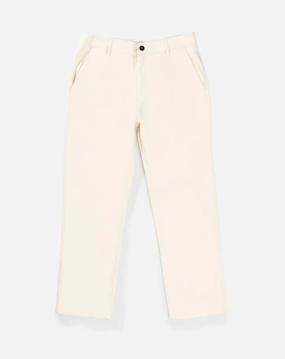 Classic Fatigue Pant in White