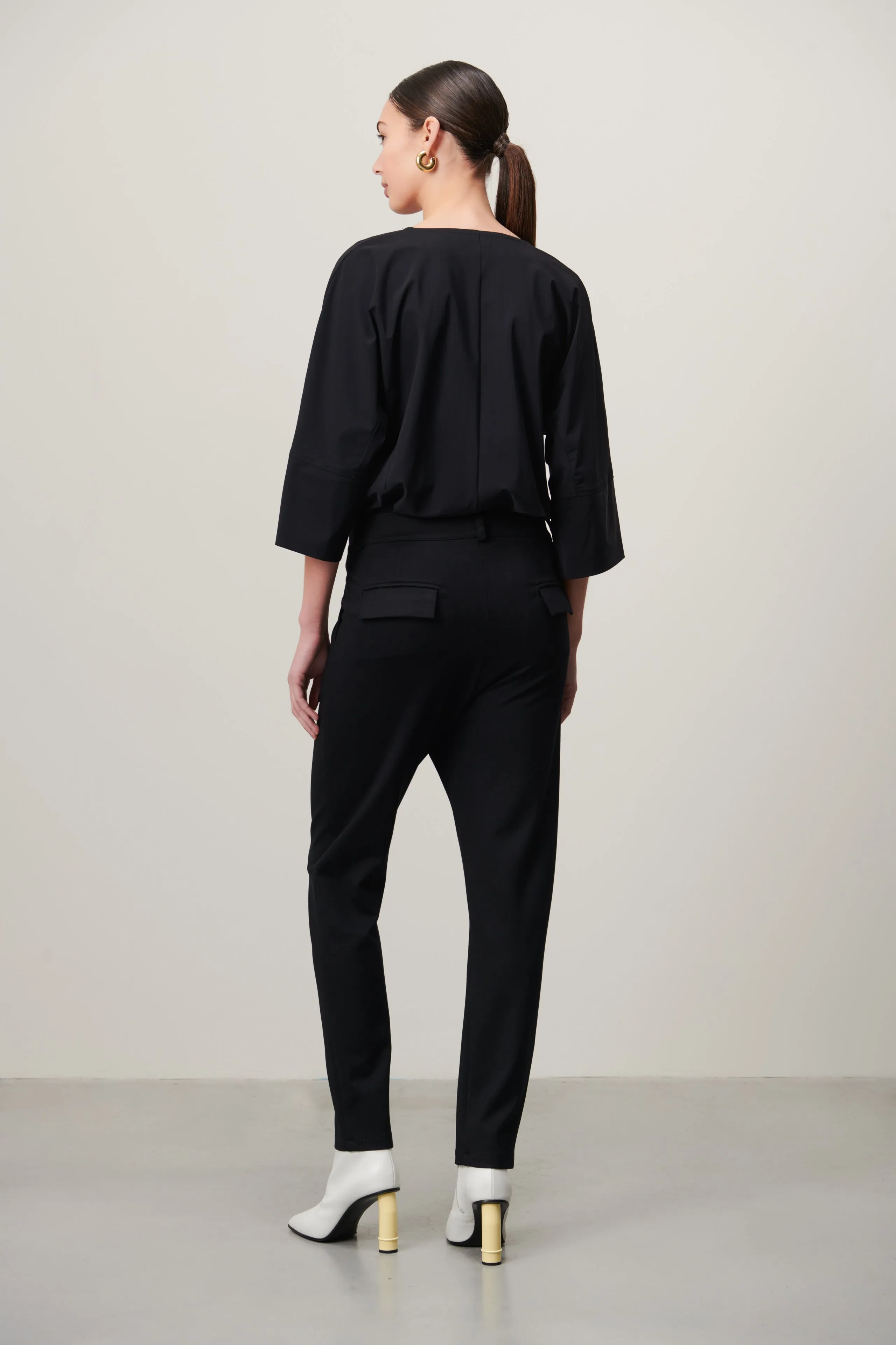 Colette Pants Eco Viscose | Black