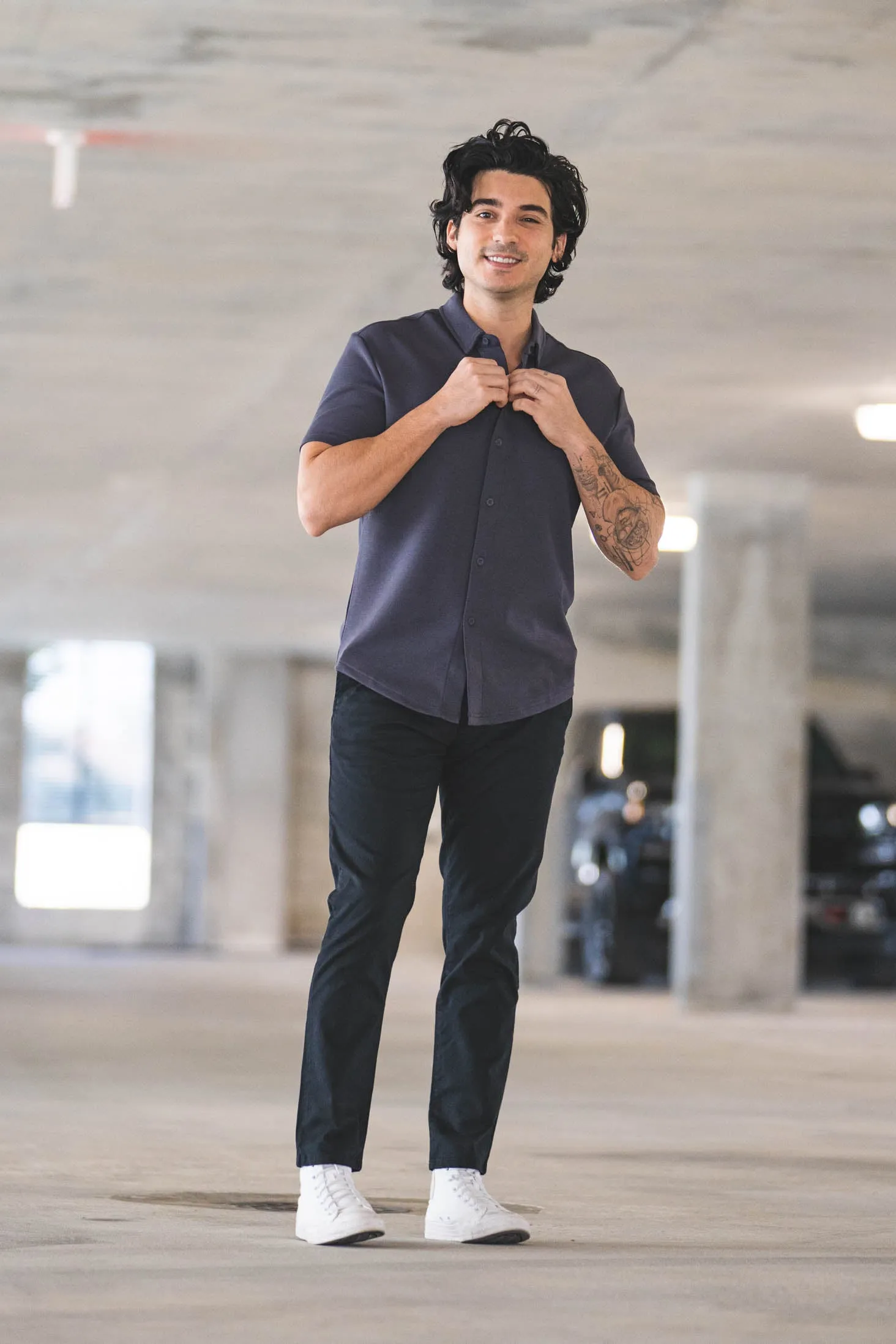 Core Stretch Chino Black