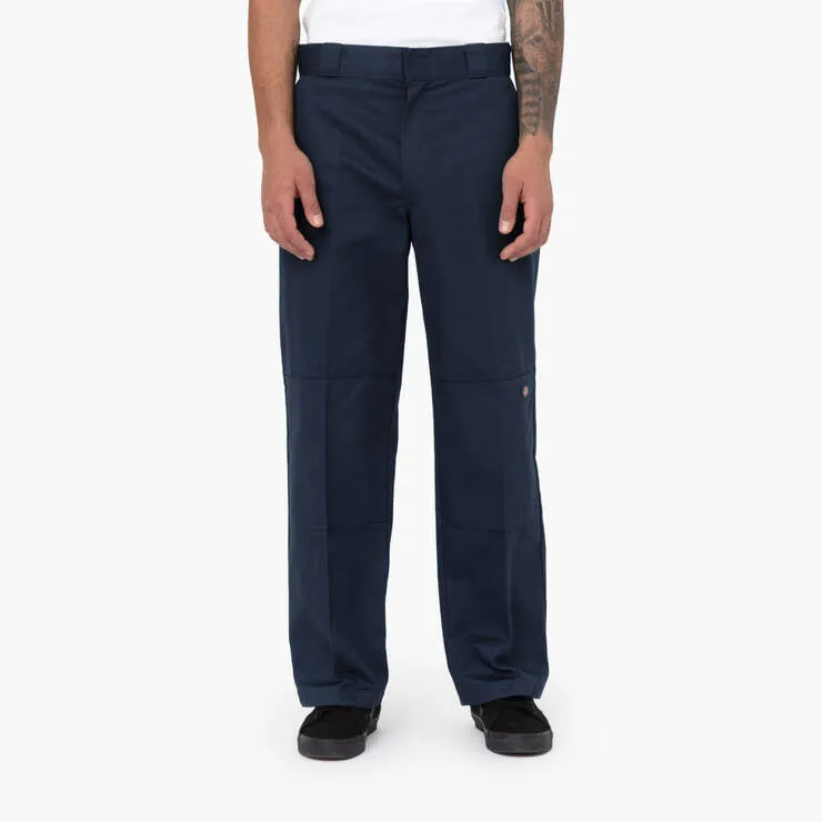 Dickies Loose Fit Double Knee Work Pants- 85283-DARK NAVY