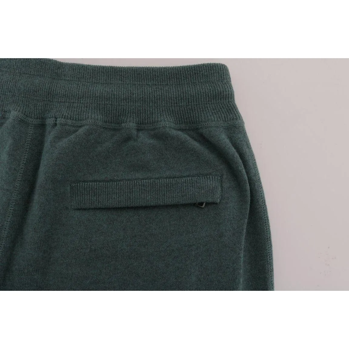 Dolce & Gabbana Elegant Green Cashmere Sport Pants