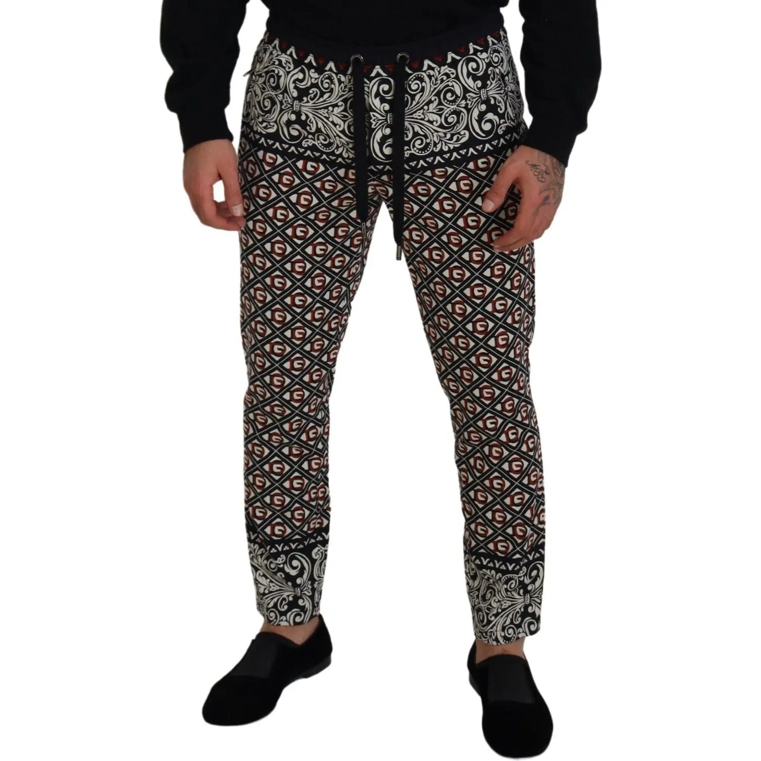 Dolce & Gabbana Elegant Multicolor Jogging Trousers