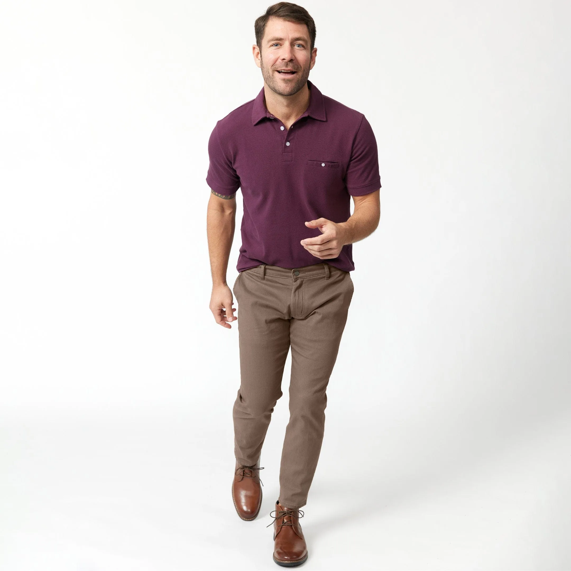 Driftwood Washed Stretch Chino