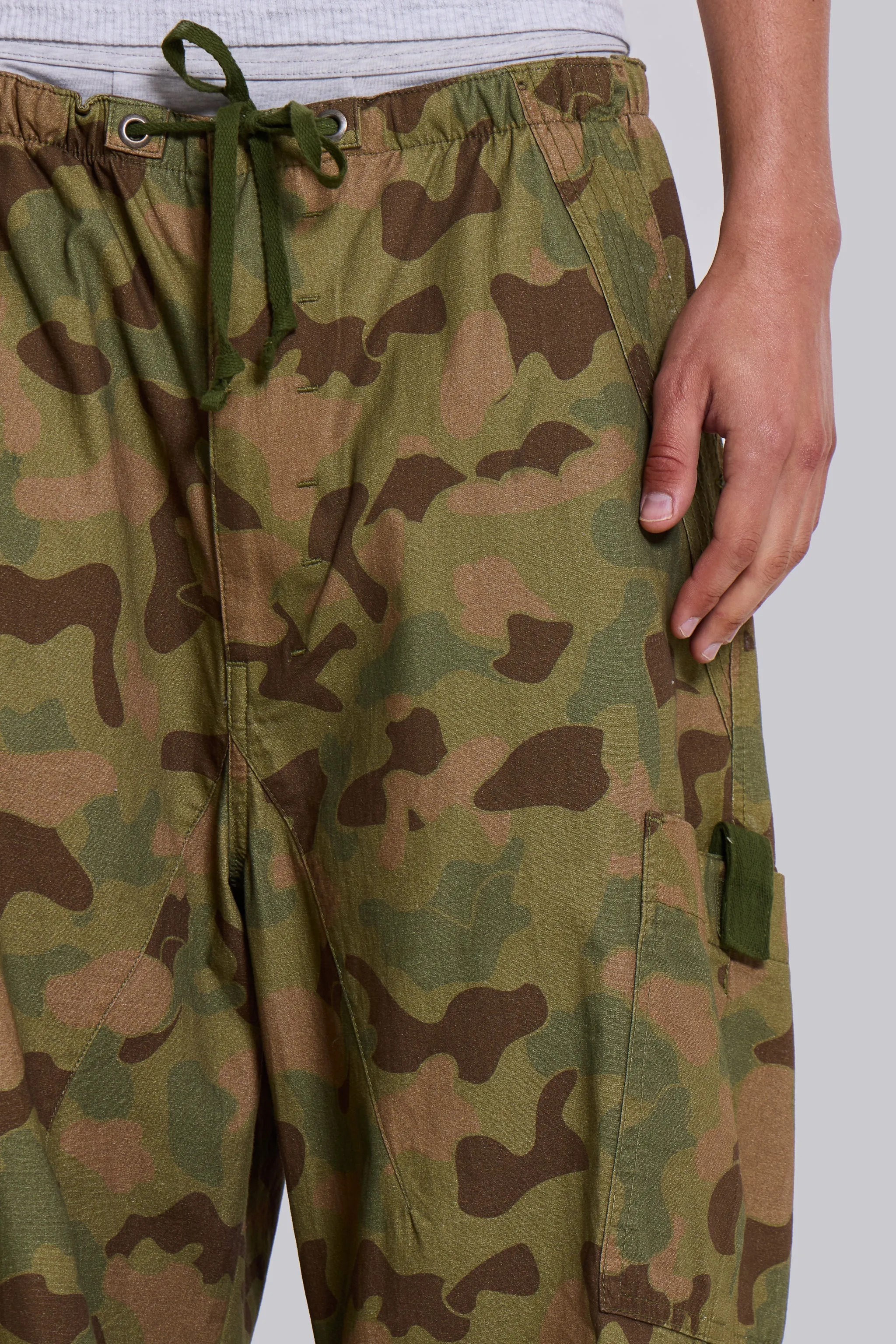 Duck Camo Parachute Pants