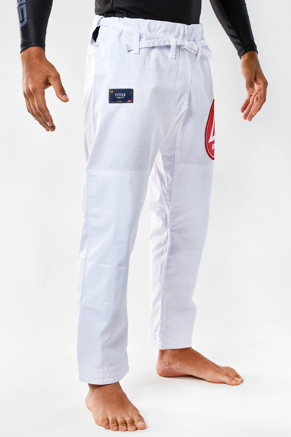 Fitted Gi Pants - White