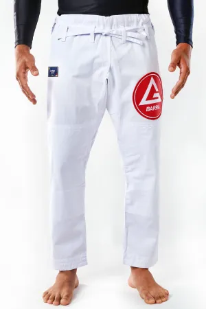 Fitted Gi Pants - White