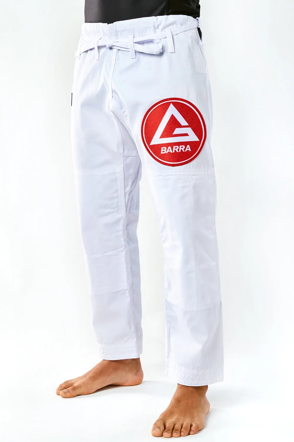 Fitted Gi Pants - White