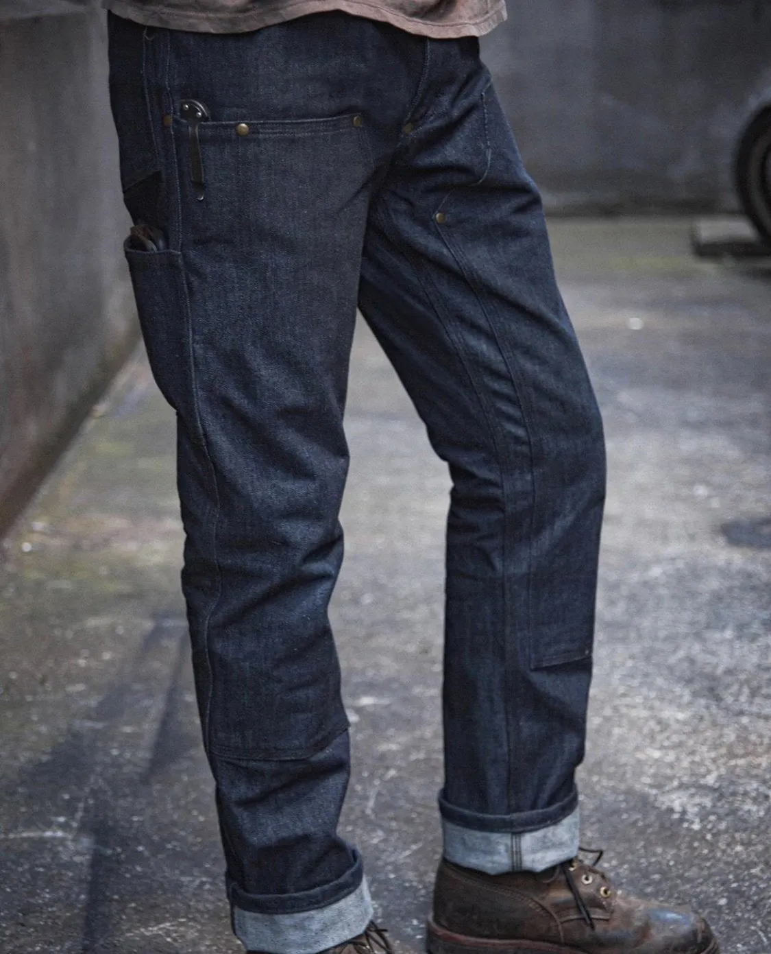 GN.01 Fitted Work Pant - Cone Mills Denim