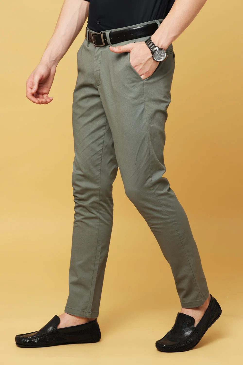 Ivyn Elegant Green Trousers