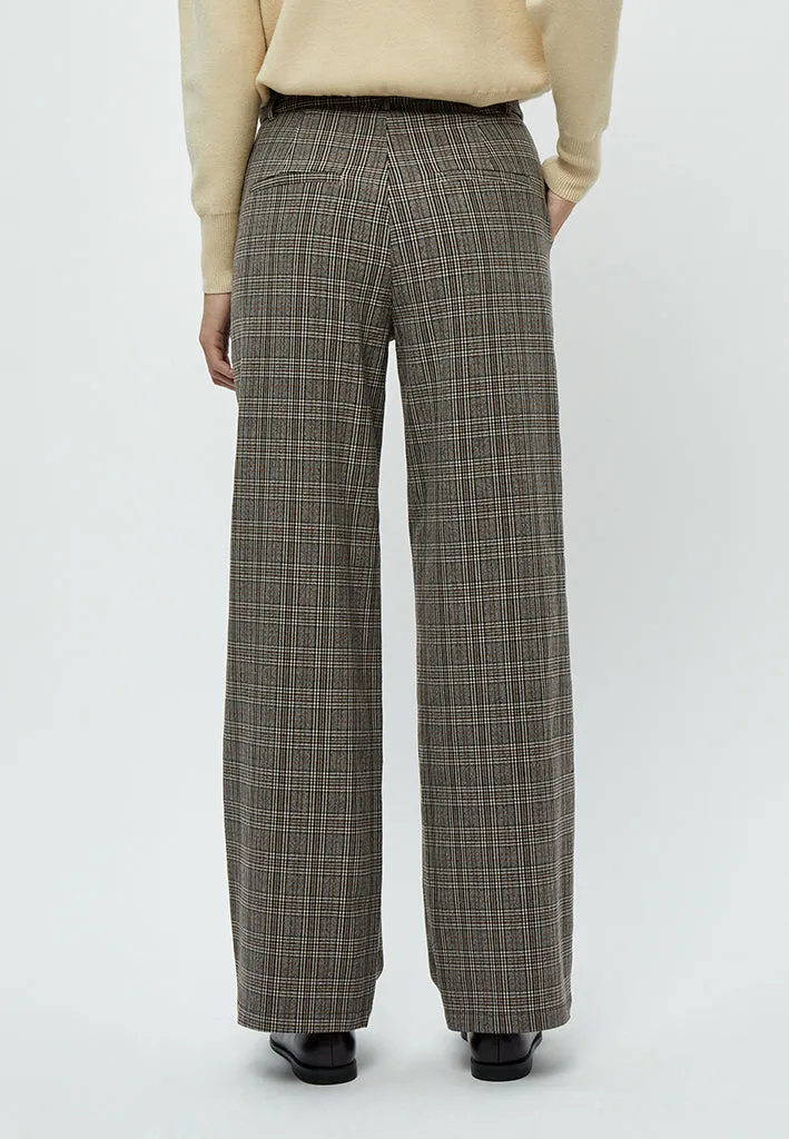 Junette Pants - Nomad Sand Checked