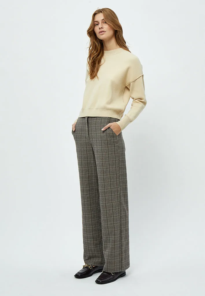 Junette Pants - Nomad Sand Checked