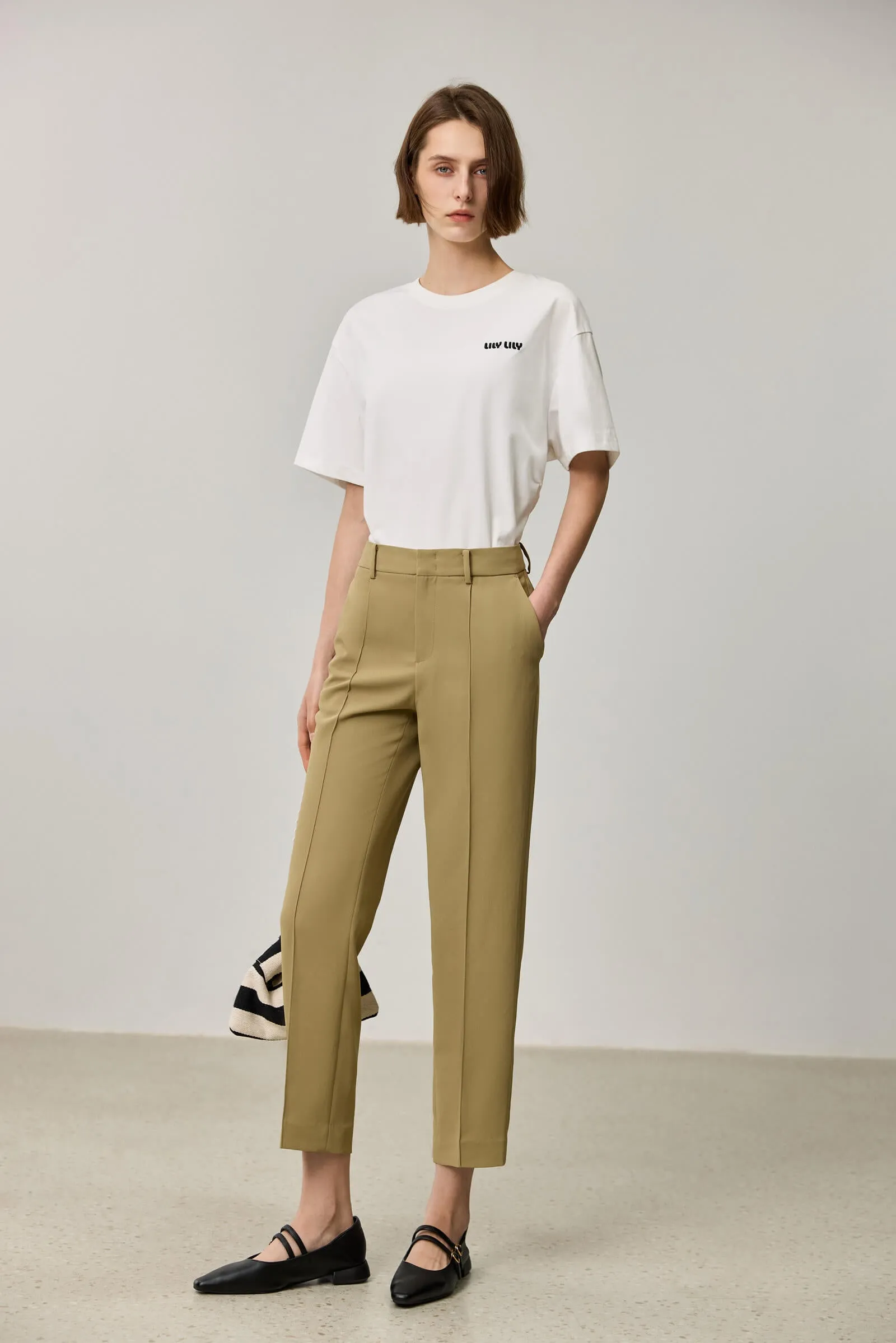 LILY Elegant OL Slim Pants