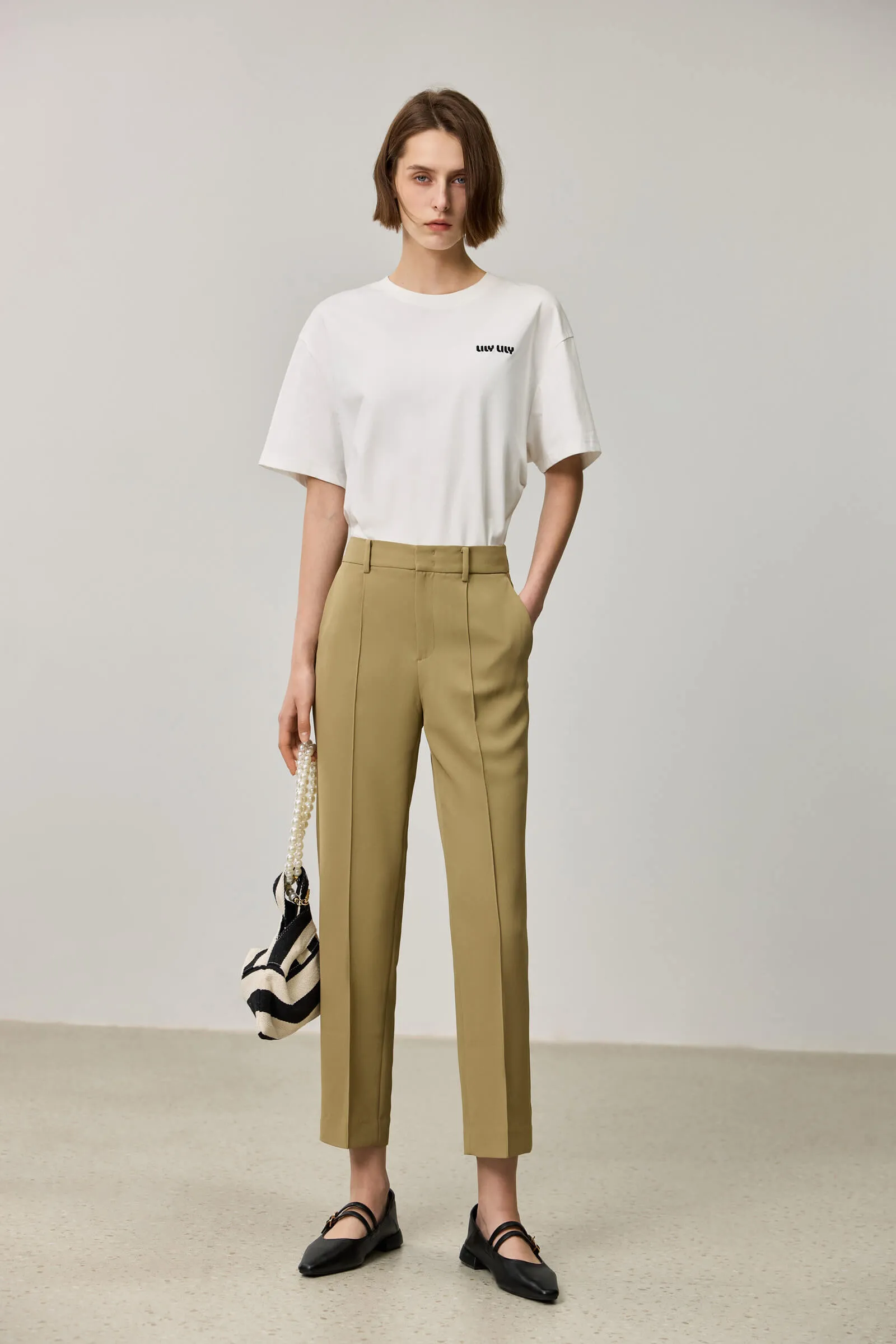 LILY Elegant OL Slim Pants