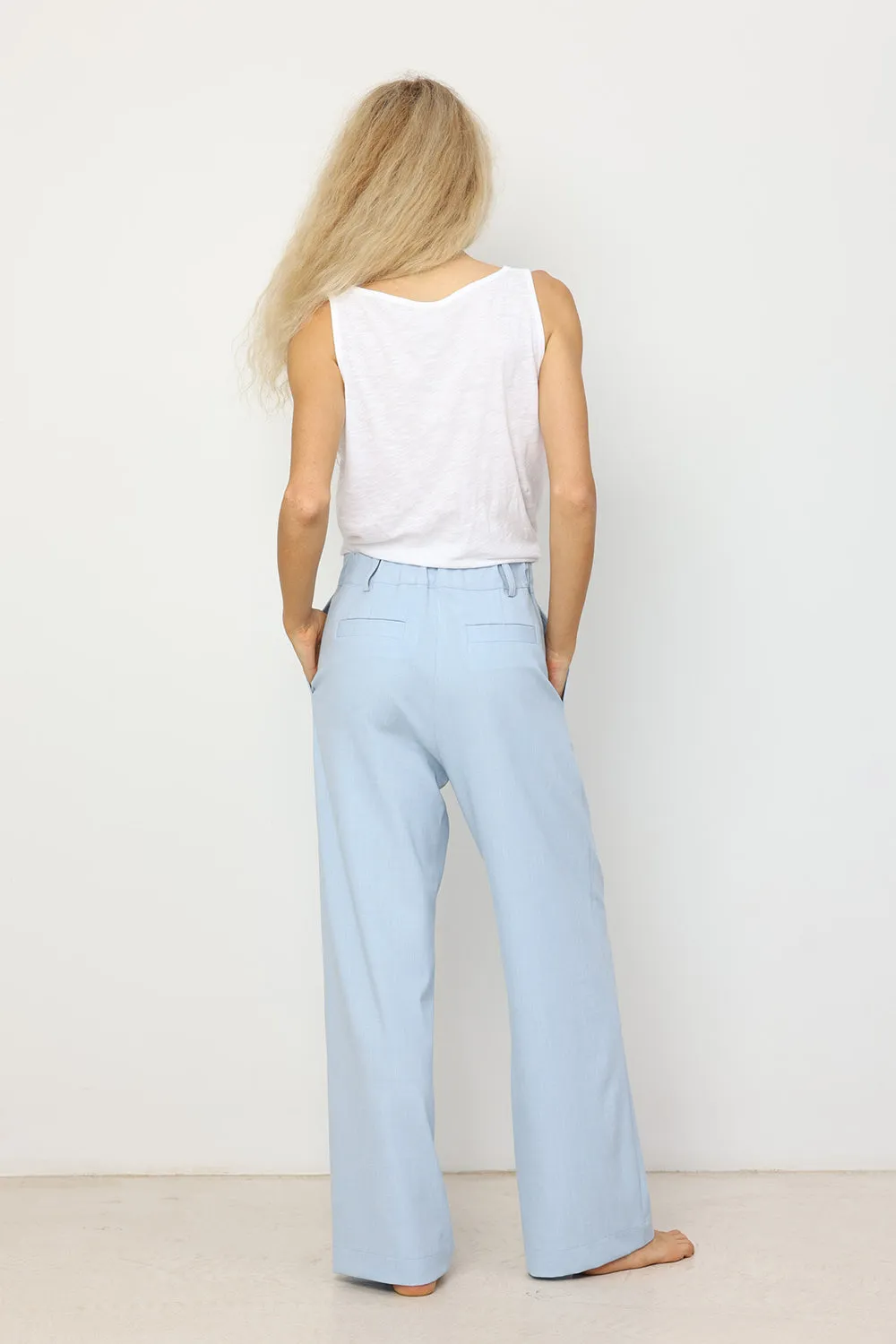 London Light Blue Pants