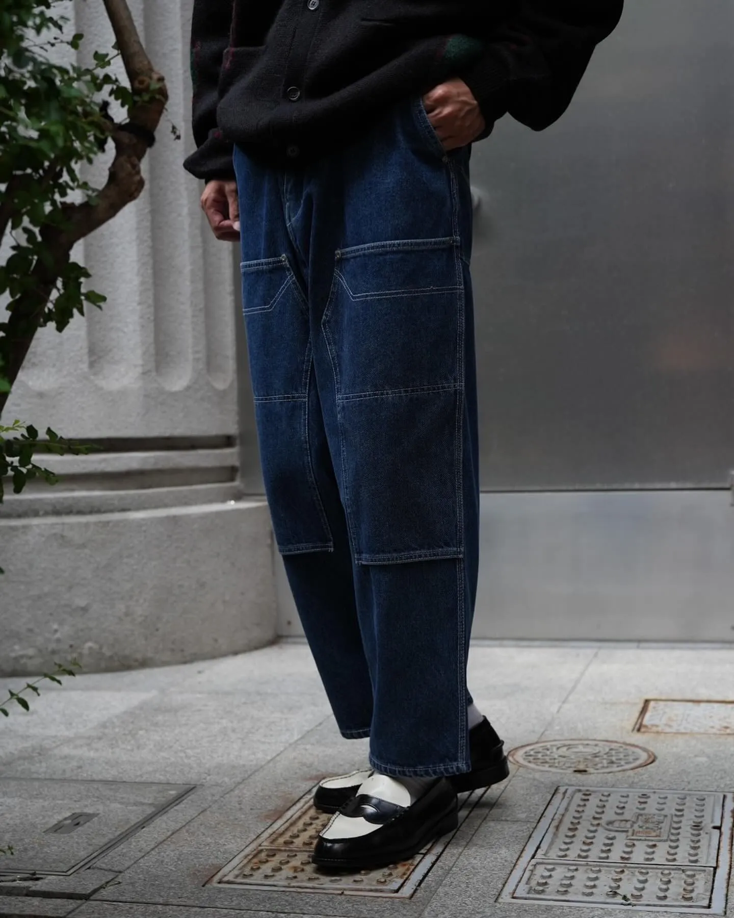 LOOSE FIT DENIM WORK PANT