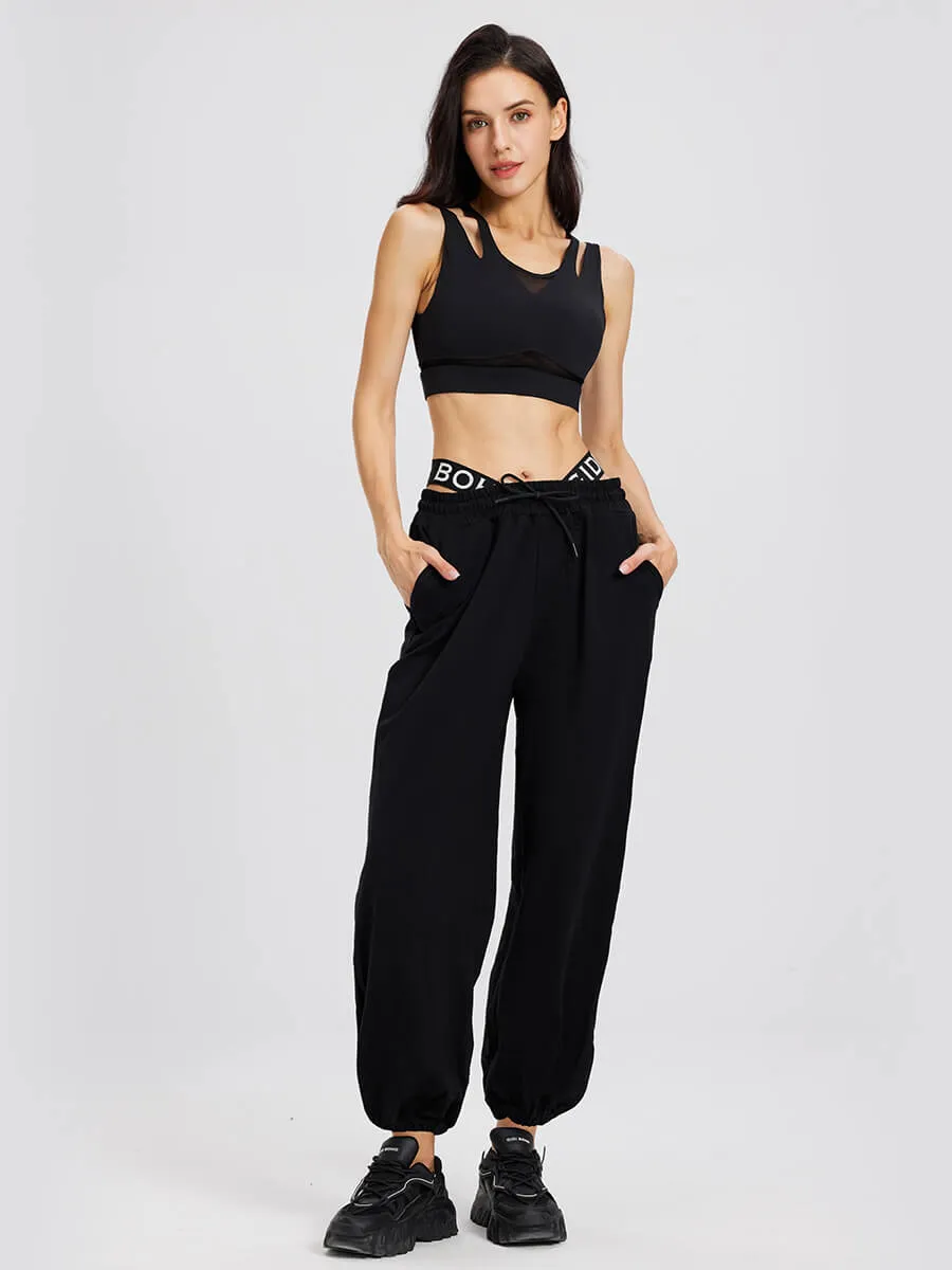 Loose-Fit Sports Sweatpants