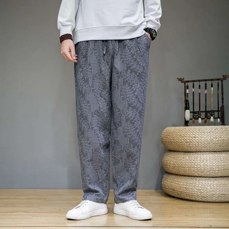 Men's Elegant Loose Straight Leg Pants