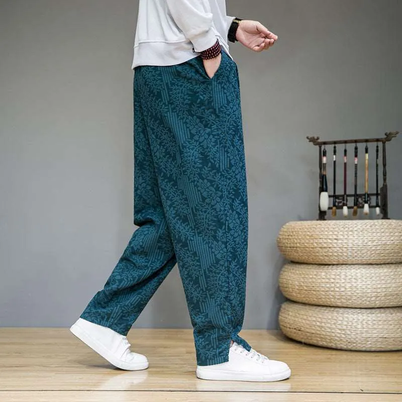 Men's Elegant Loose Straight Leg Pants