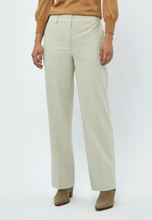 MSAshley Straight Pants - Sand Gray