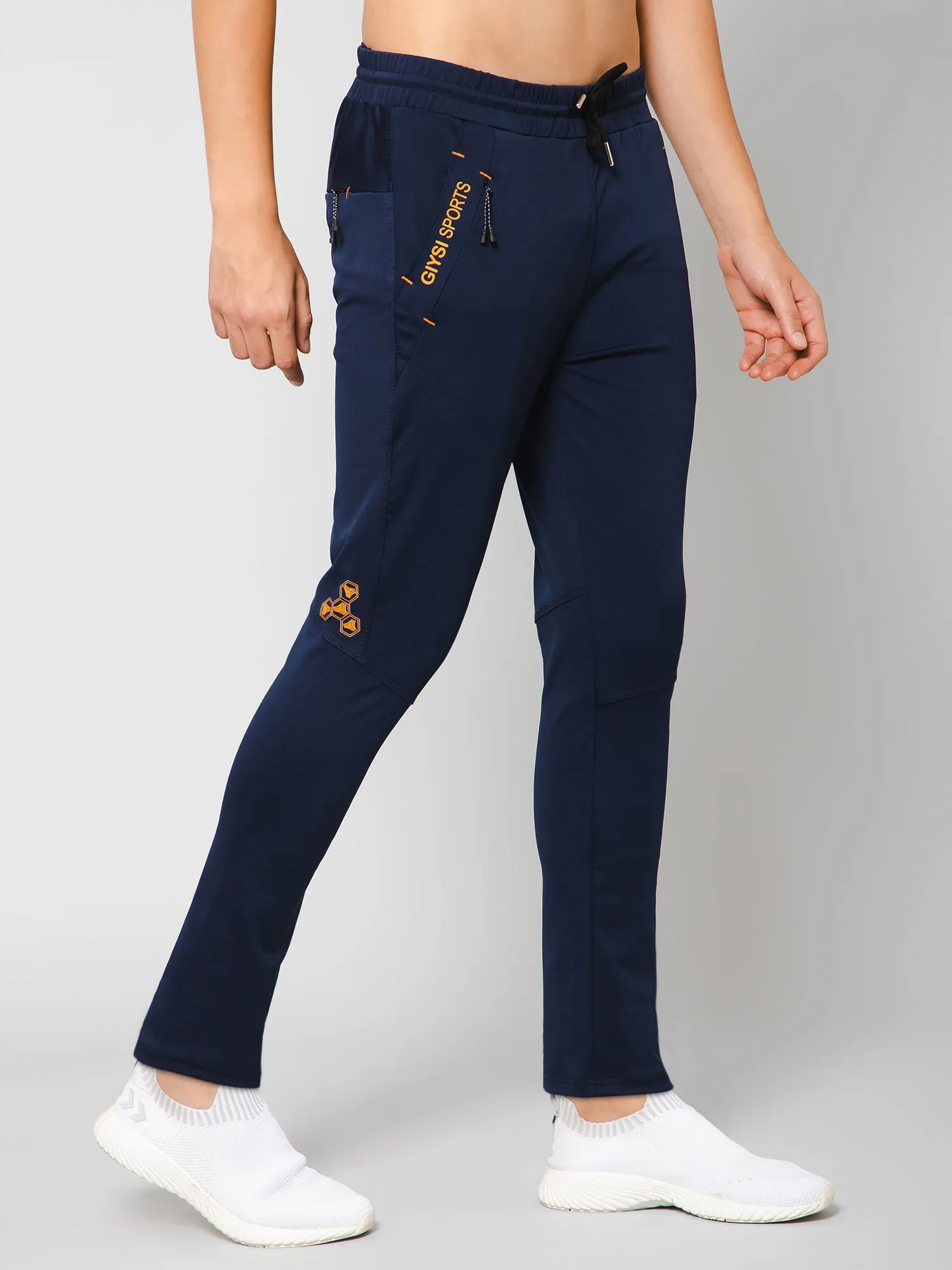 Navy Blue Performance Track Pants