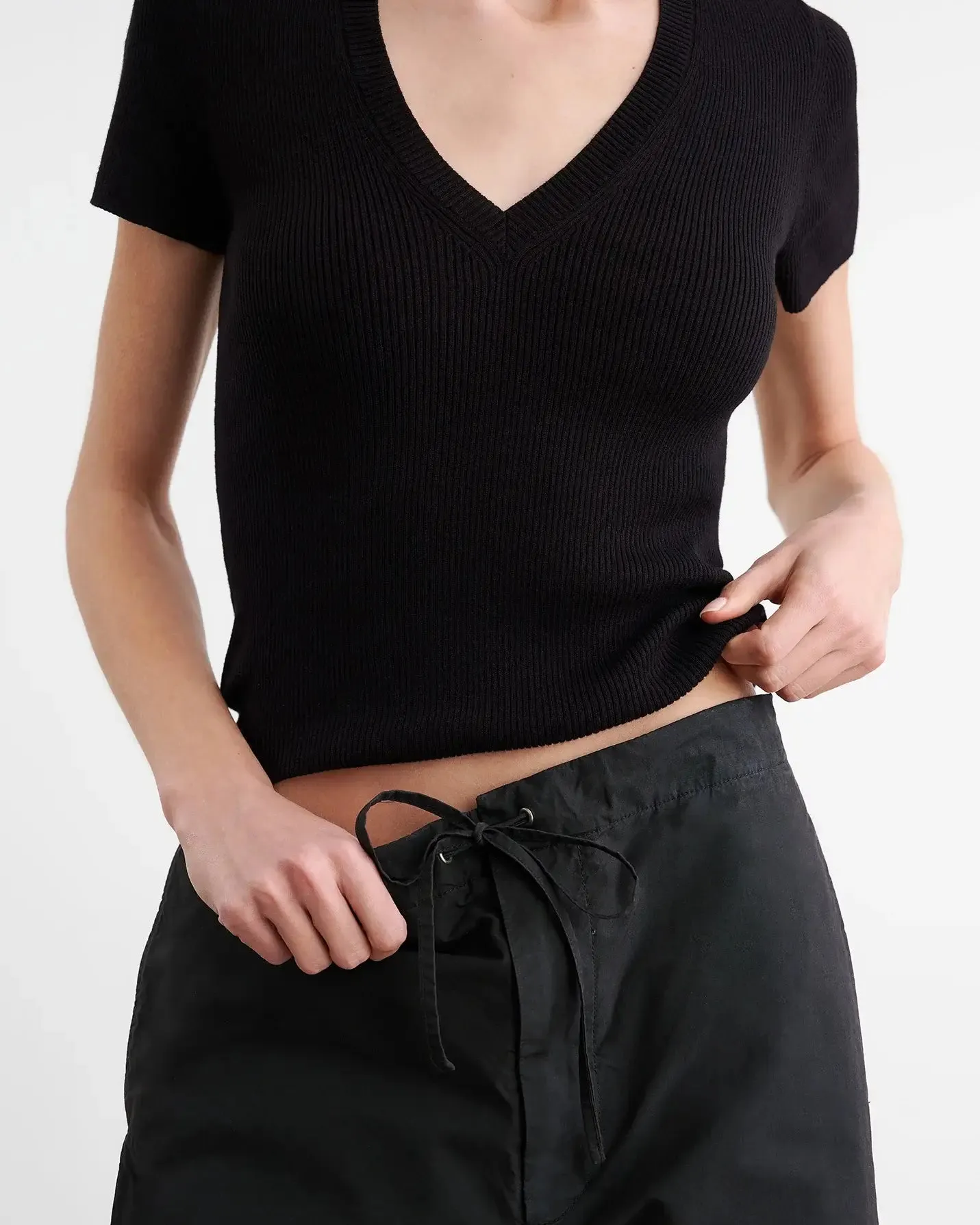 Nili Lotan - Kai Pant in Jet Black