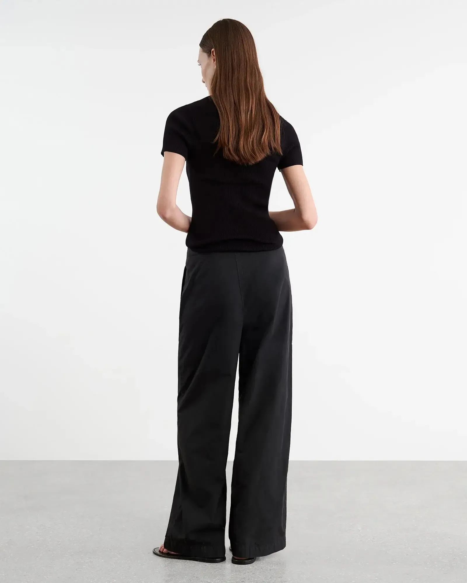 Nili Lotan - Kai Pant in Jet Black