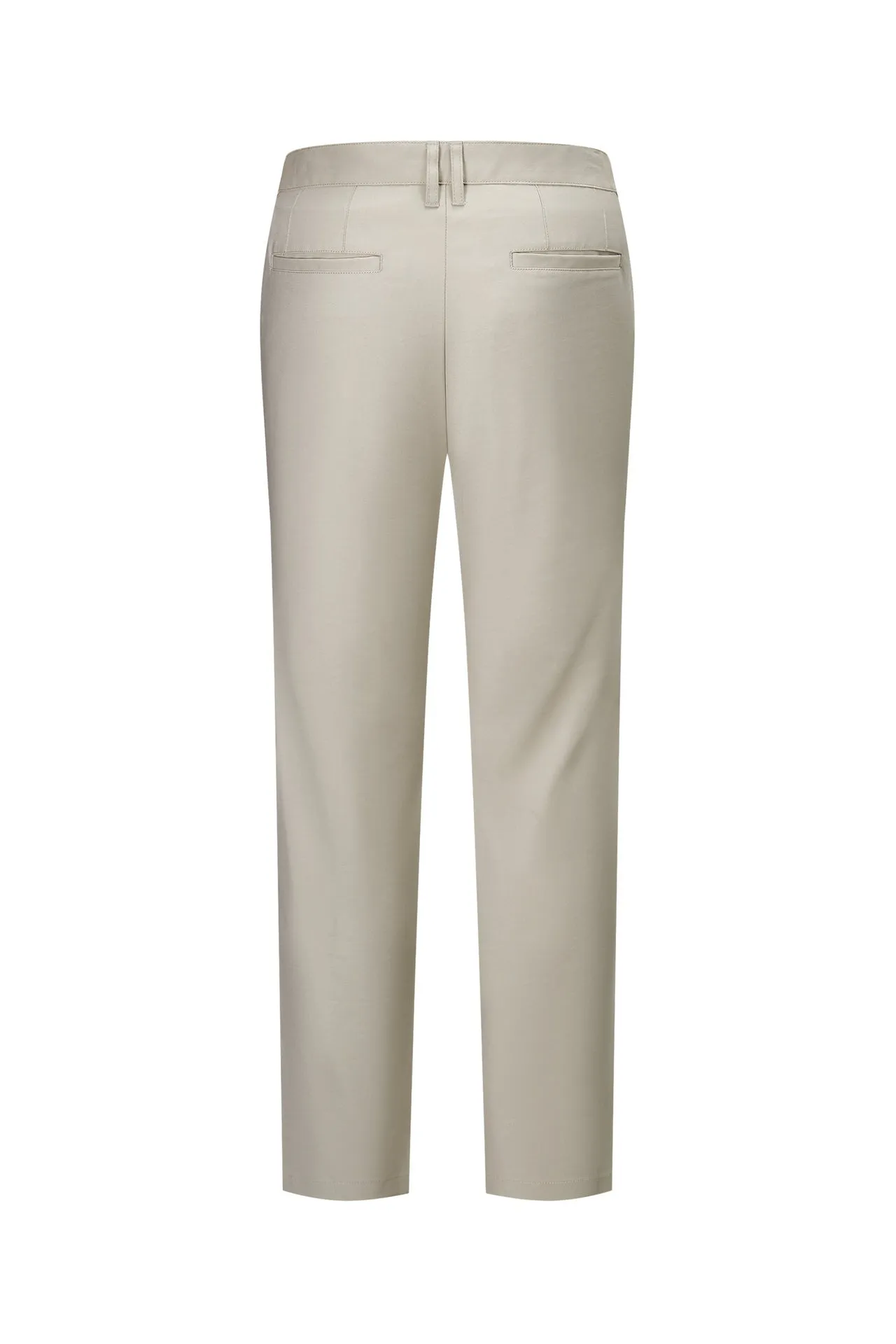 Nylon Cotton Stretch Casual Pants in Regular Fit