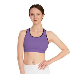 Purple Sports Bra