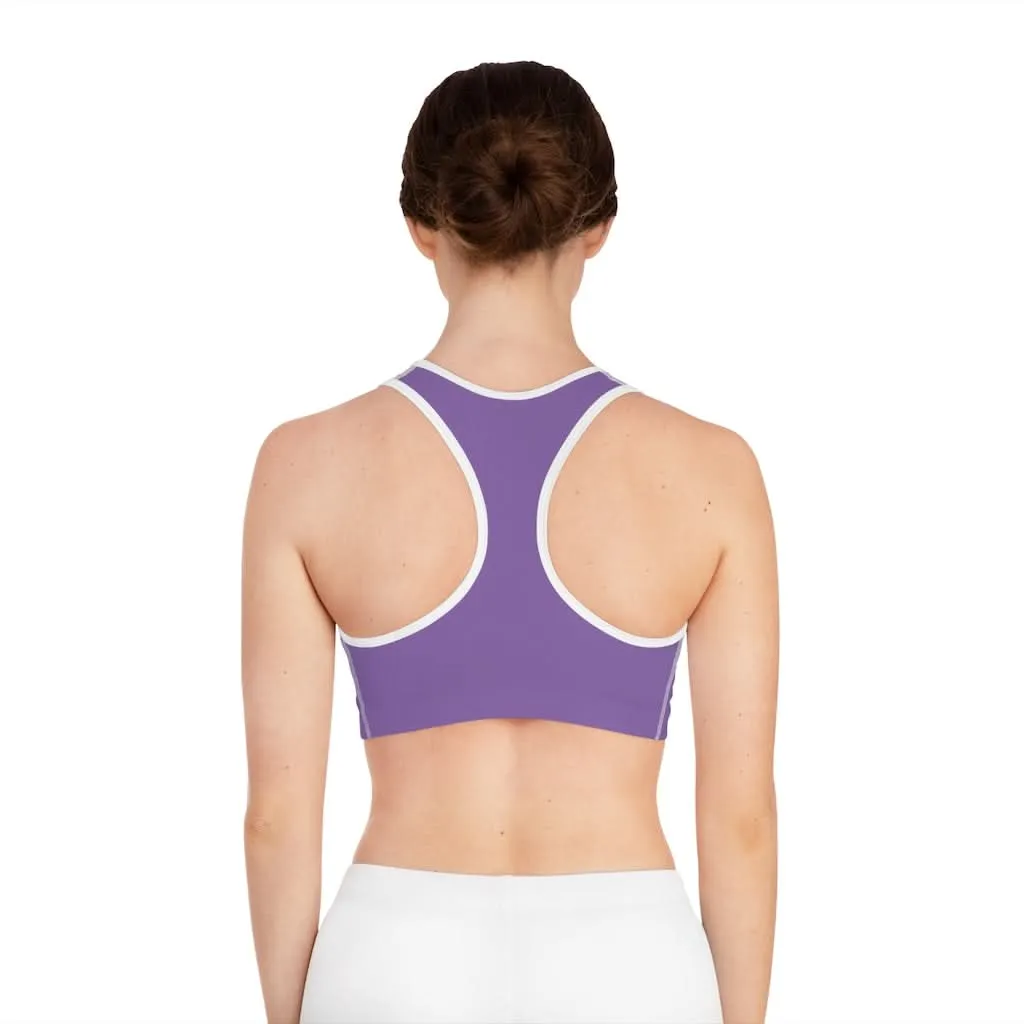 Purple Sports Bra