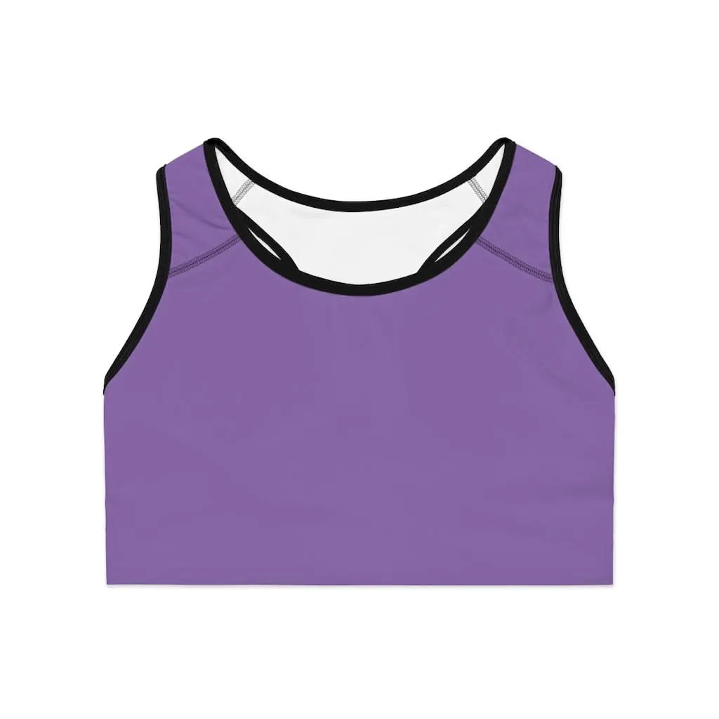 Purple Sports Bra