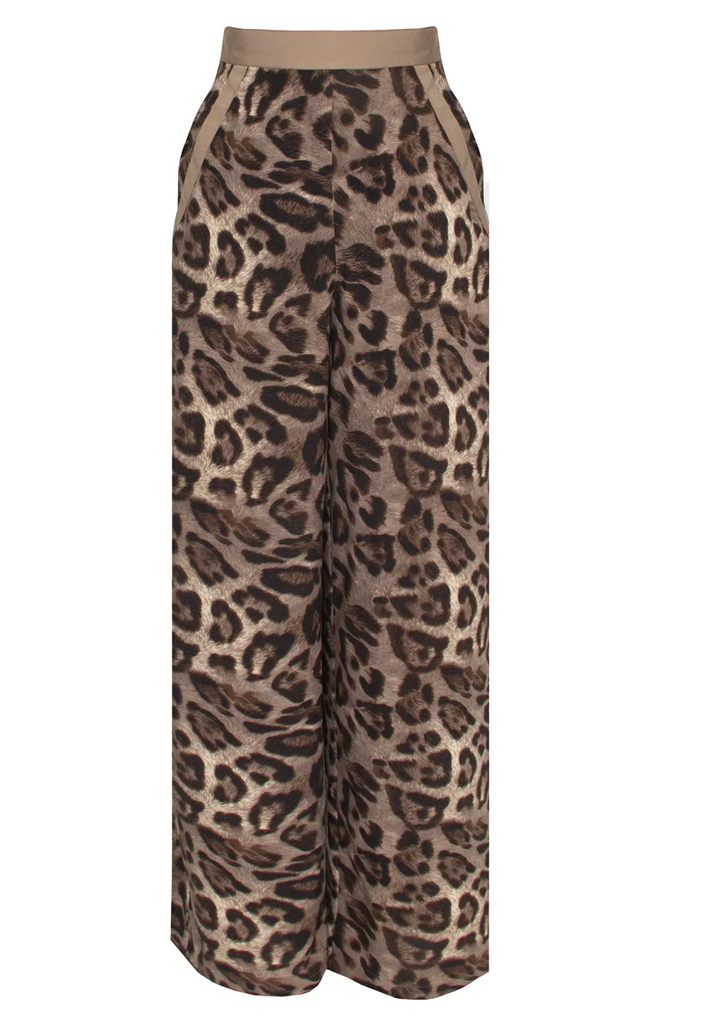 Safari - Grey Leo Pants (Light Taupe)