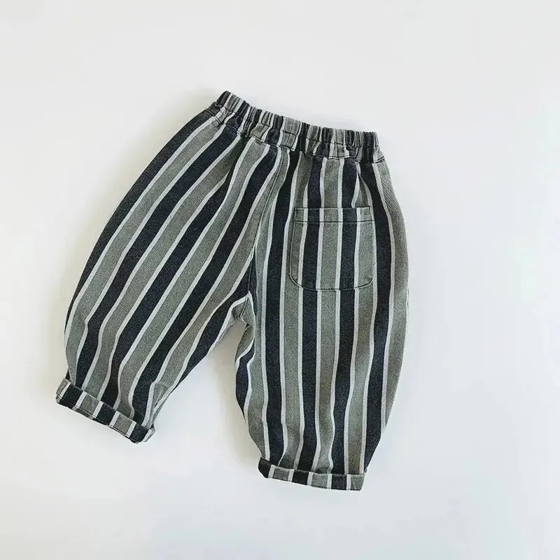 Striped Harem Pants