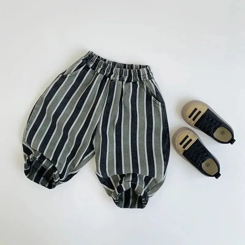 Striped Harem Pants