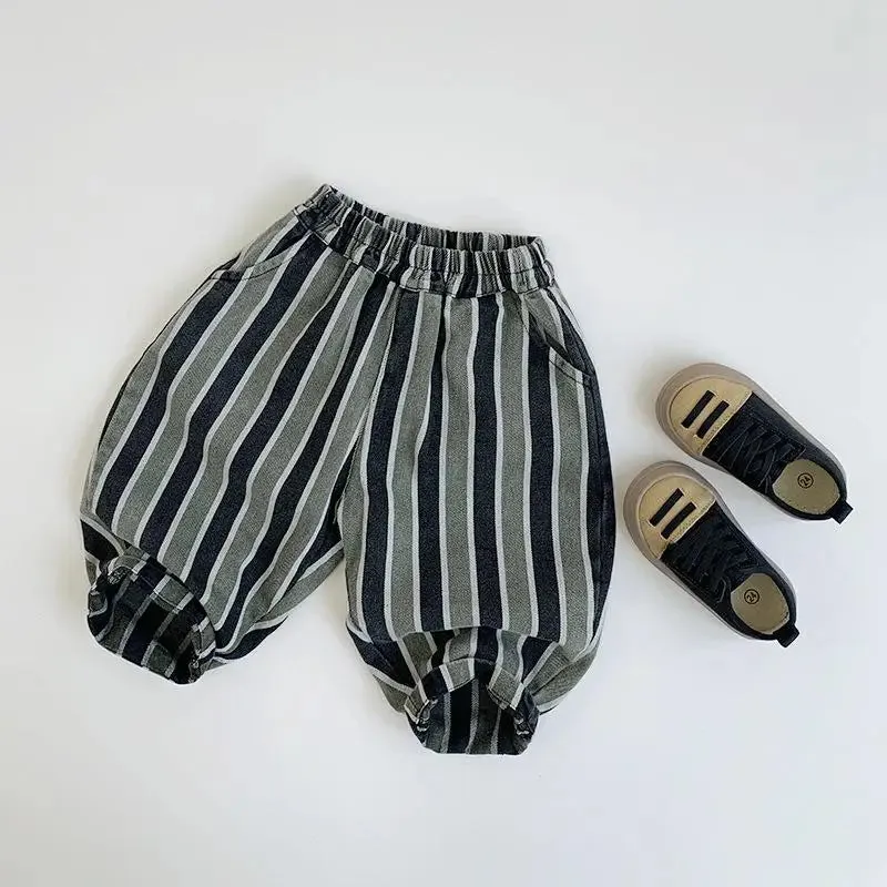 Striped Harem Pants