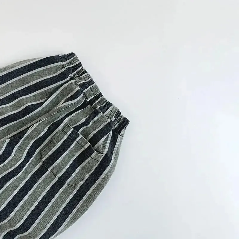 Striped Harem Pants