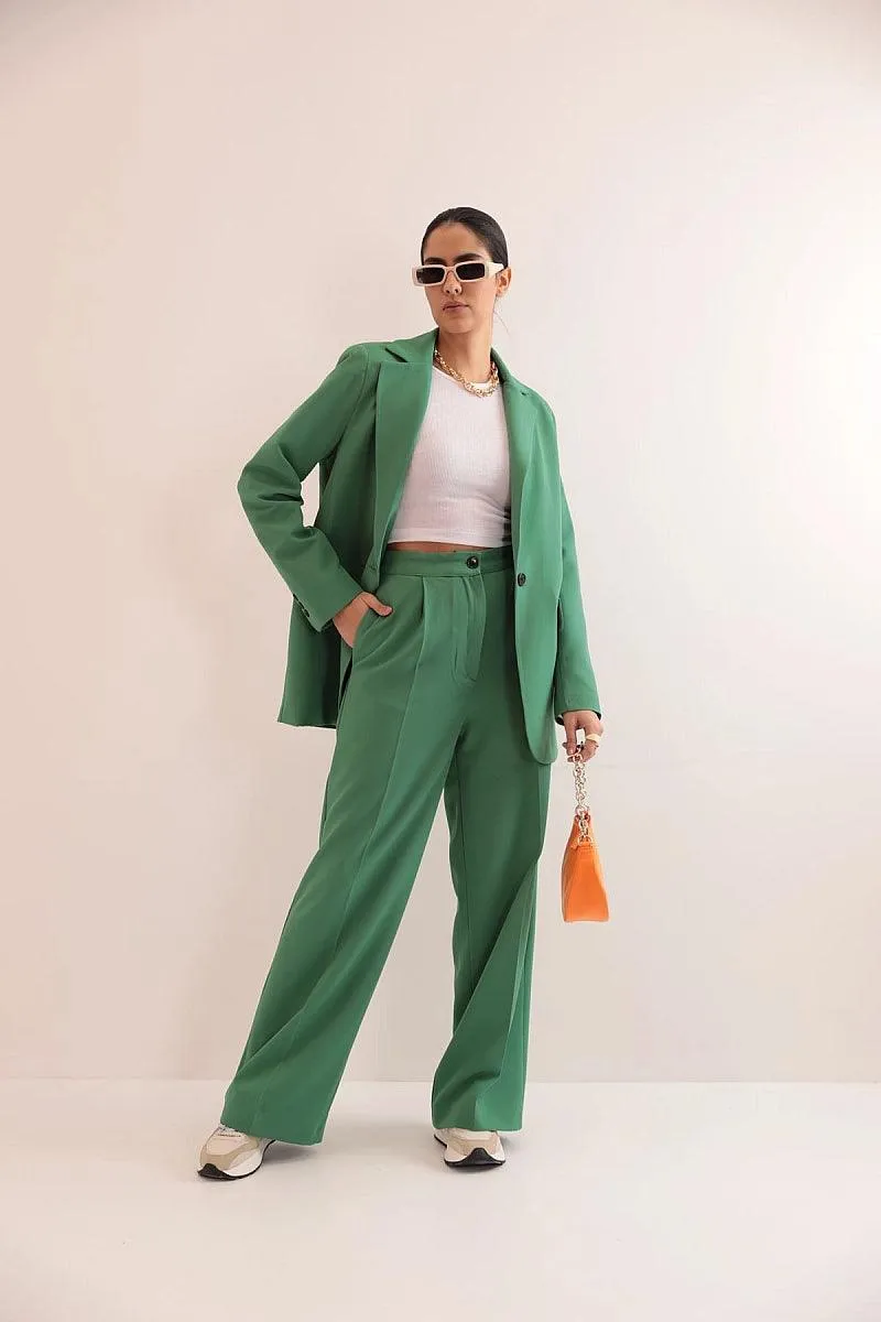 Stylish Palazzo Green Pants for Women