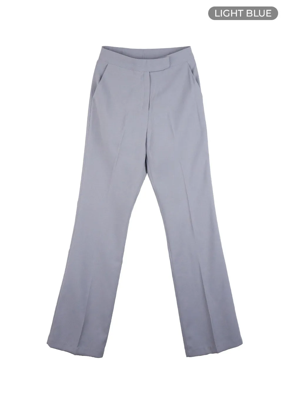 Stylish Slim-Fit Tailored Pants OO429