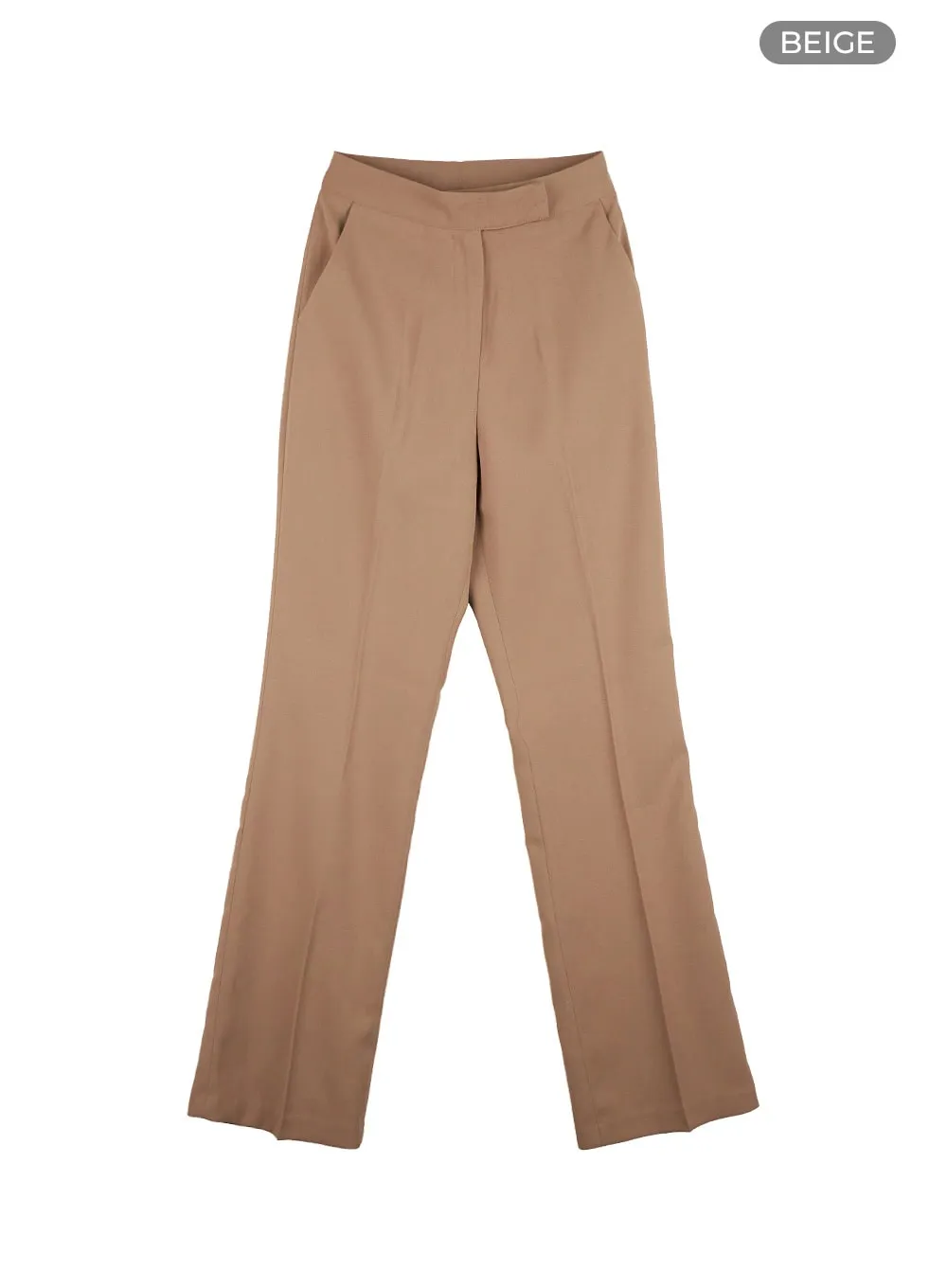 Stylish Slim-Fit Tailored Pants OO429