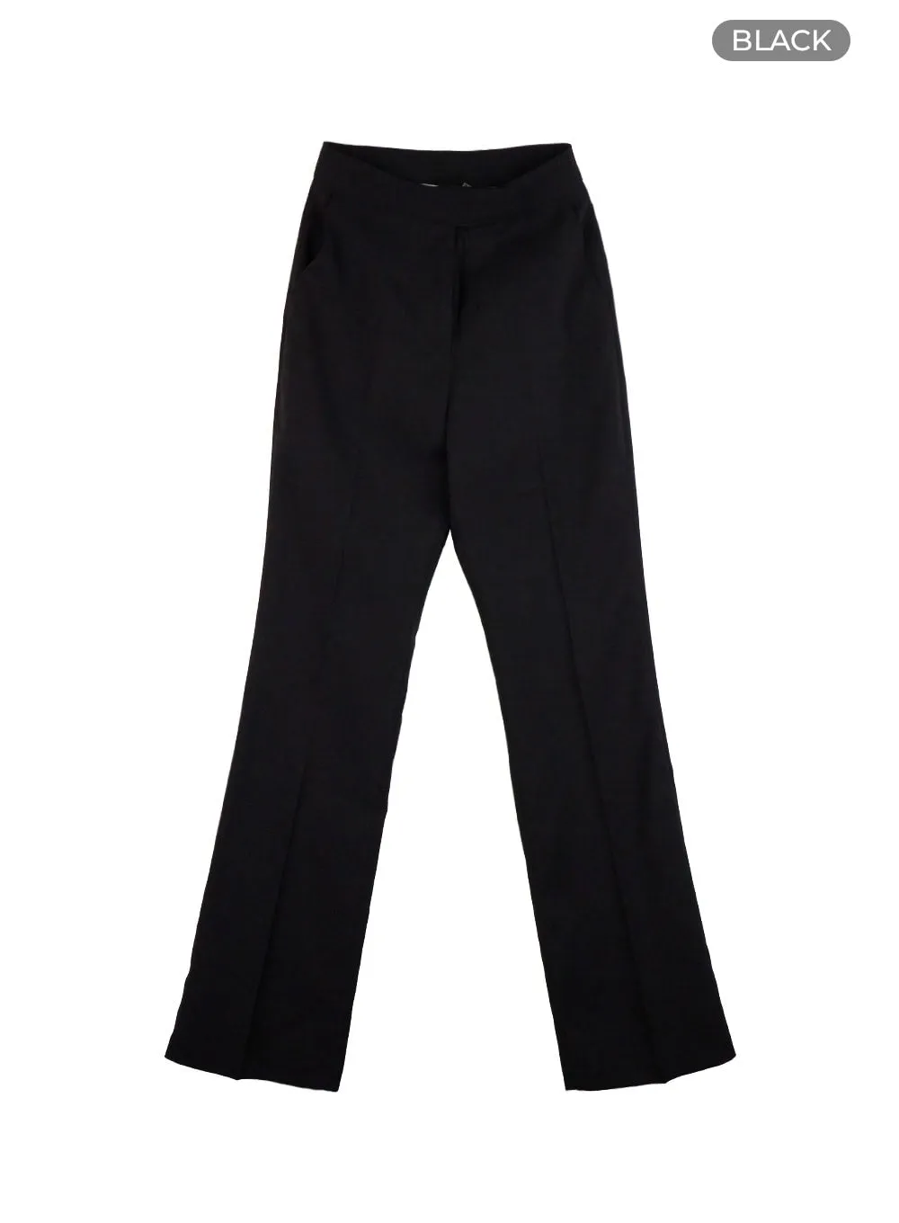 Stylish Slim-Fit Tailored Pants OO429