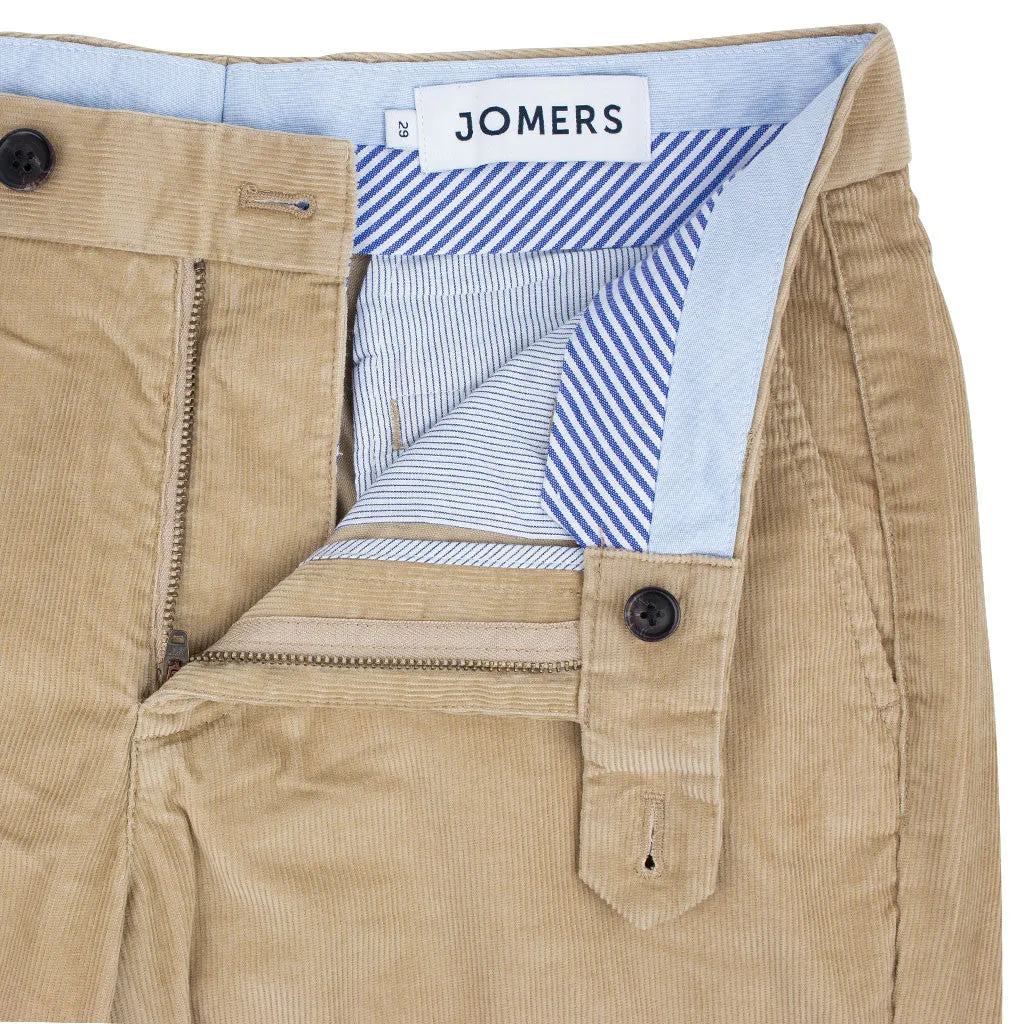 Sutton (Standard) - Khaki Stretch Midwale Corduroy Chino