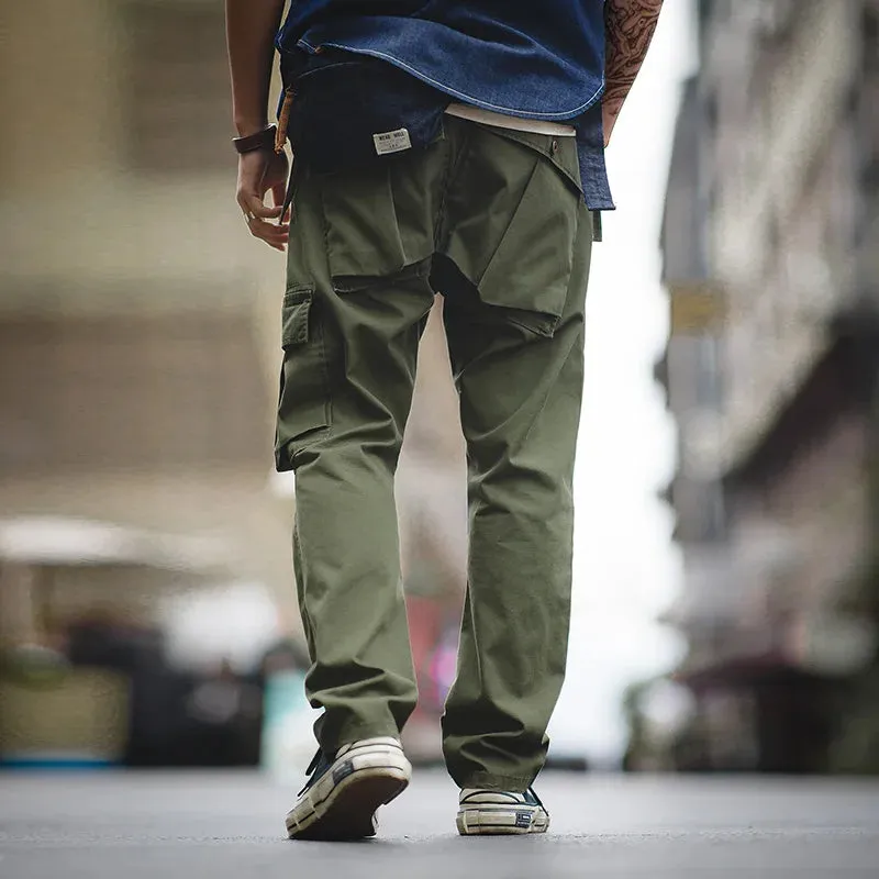 Tactical Cargo Pants Army Green Multi-pocket Trousers