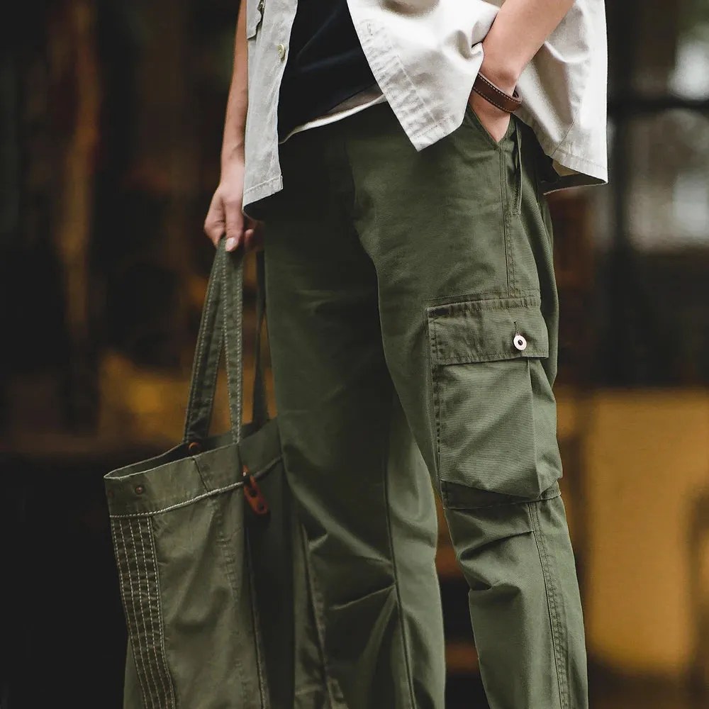 Tactical Cargo Pants Army Green Multi-pocket Trousers