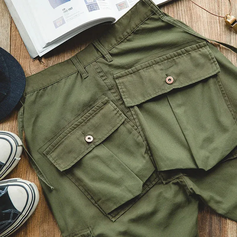 Tactical Cargo Pants Army Green Multi-pocket Trousers